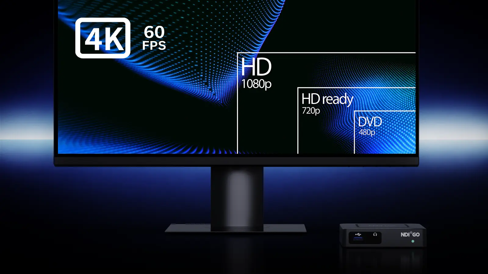 4K HDMI output visual